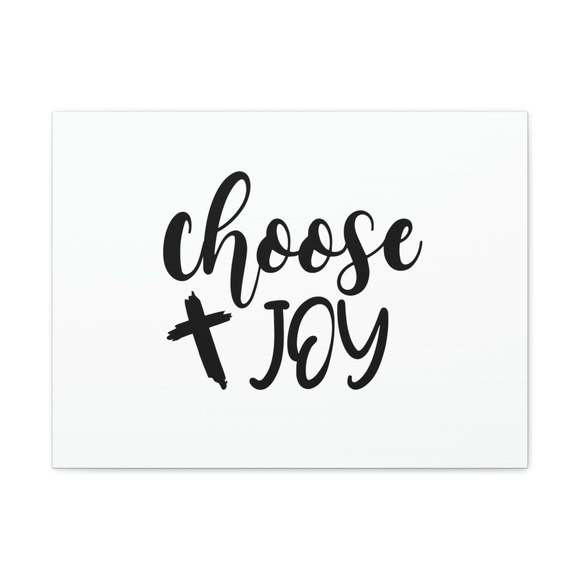 Scripture Sign Choose Joy Philippians 4:4 Cross White Christian Wall Art Bible